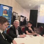 Magicians and Paul Gertner performing card tricks at FFFF Convention 2017