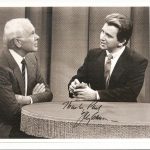 Johnny Carson and Paul Gertner