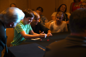 Paul gertner performing magic